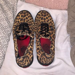 Cheetah Print Vans